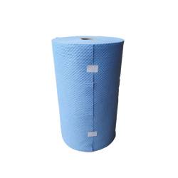 Czyściwo włókninowe PL-TEX niebieskie w rolce 30x39cm, 110listków,1kg